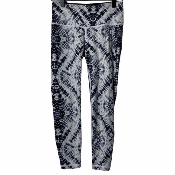 Victoria's Secret Pants - Victoria's Secret Tie Dye Black XS Women Workout Leggings